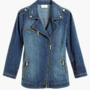 chicos modern denim jacket